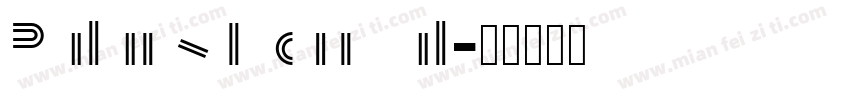 Balans Normal字体转换